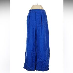 Madewell Cobalt Blue Linen trousers